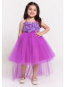 Halter Neck Tulle High Low Stunning Flower Girl Dress